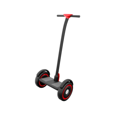 3 D Rendering Segway Eco Transport Icon 3 D Render Electric Scooter Self Balance Transporter Icon Segway 3D Icon