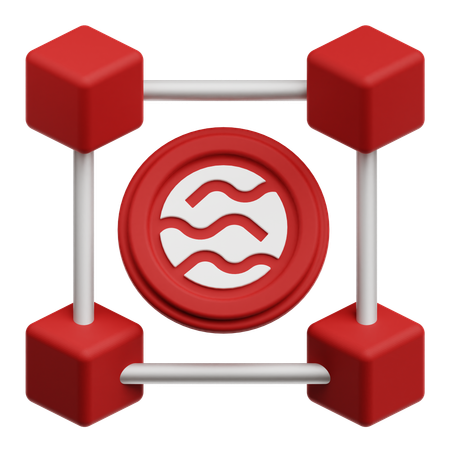 Ser blockchain  3D Icon