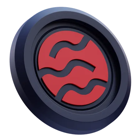 Sei Cryptocurrency  3D Icon