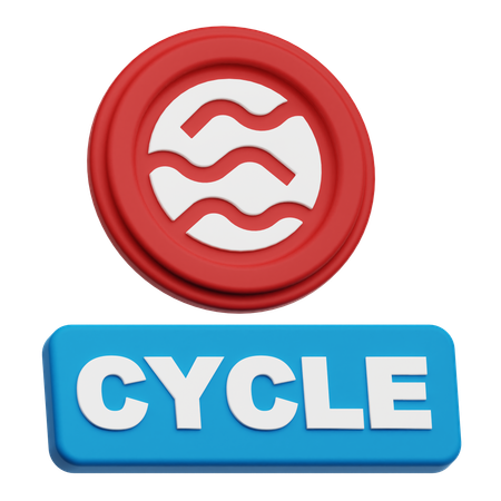 Six cycles  3D Icon