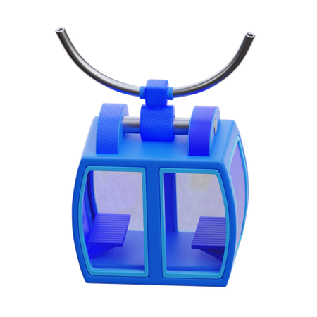 Seilbahn  3D Icon