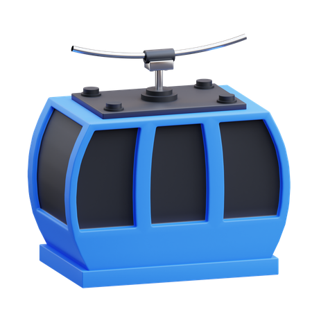 Seilbahn  3D Icon