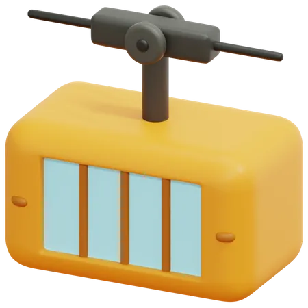 Seilbahn  3D Icon