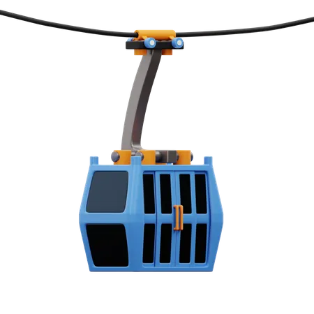 Seilbahn  3D Icon