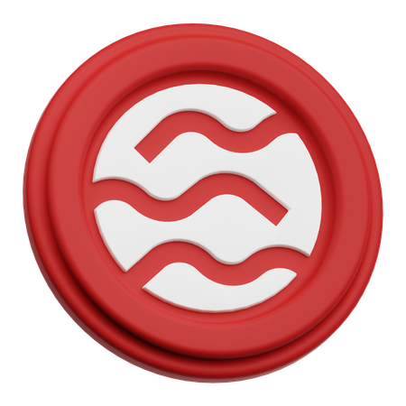 Seis monedas  3D Icon