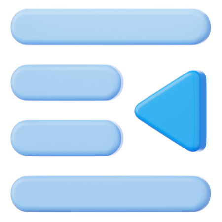 Seitenleiste schließen  3D Icon