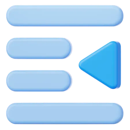 Seitenleiste schließen  3D Icon
