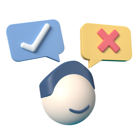 Seleção de funcionários  3D Icon