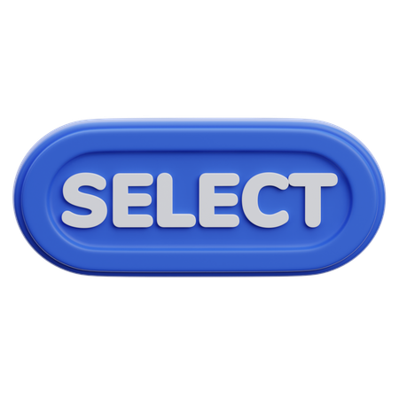 Select Button  3D Icon