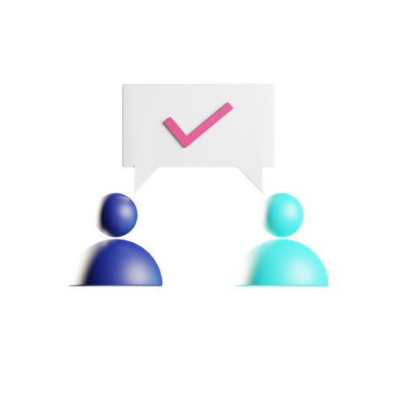 Select Candidate  3D Icon