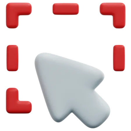 Select Cursor  3D Icon