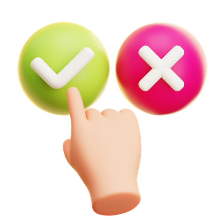 Select Option  3D Icon