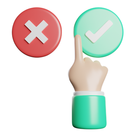 Select Option  3D Icon