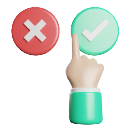 Select Option  3D Icon