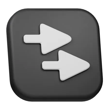 Select Rightward  3D Icon
