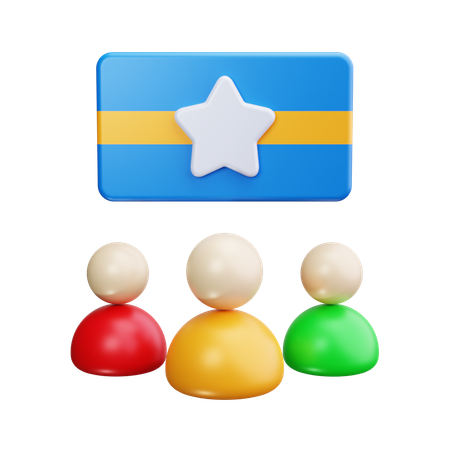 Selected Candidate  3D Icon