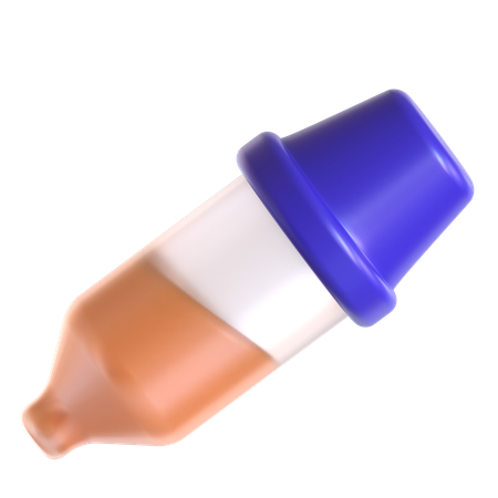 Pipette à couleurs  3D Icon