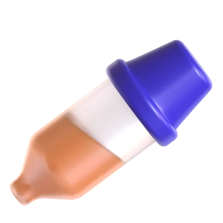 Pipette à couleurs  3D Icon