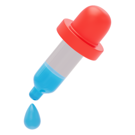 Pipette à couleurs  3D Icon