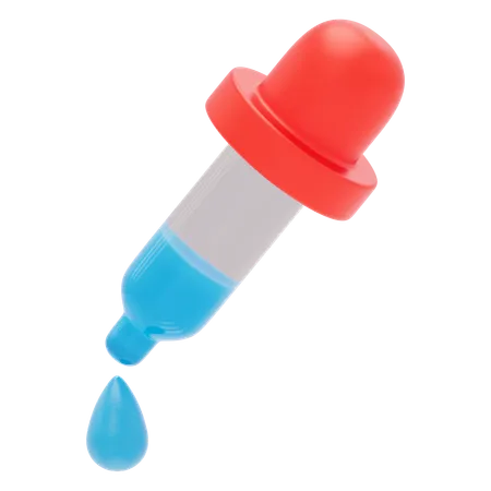 Pipette à couleurs  3D Icon