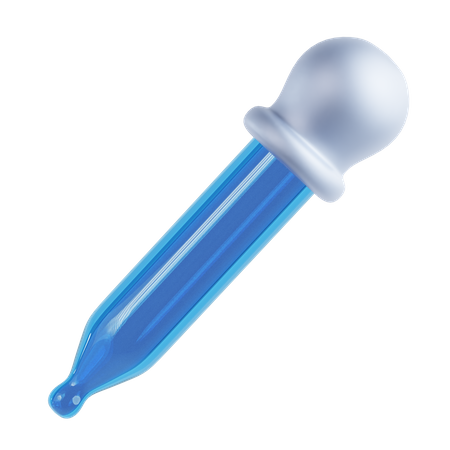 Pipette à couleurs  3D Icon