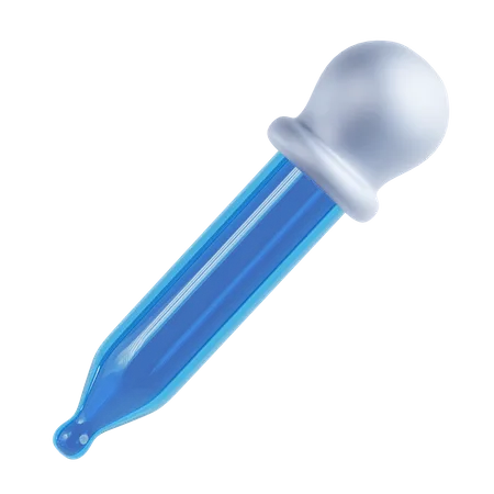 Pipette à couleurs  3D Icon