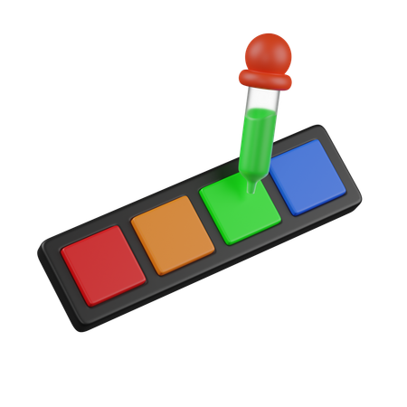 Sélecteur de palette de couleurs  3D Icon