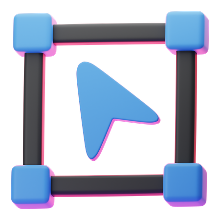 Selection Tool  3D Icon