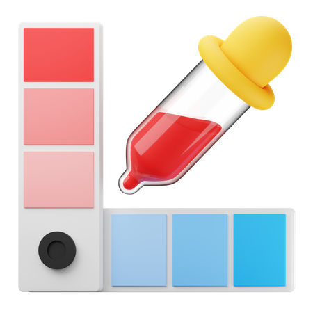 Selector de color  3D Icon