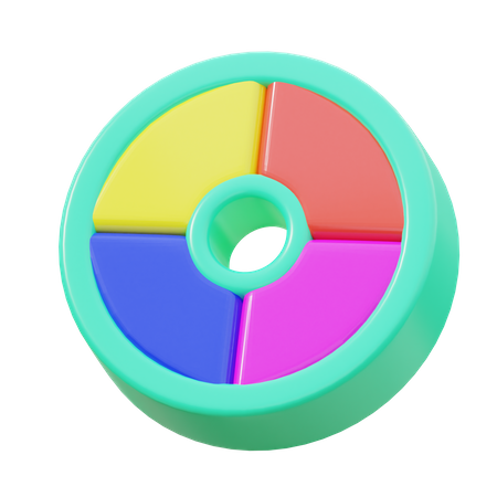 Selector de color  3D Icon