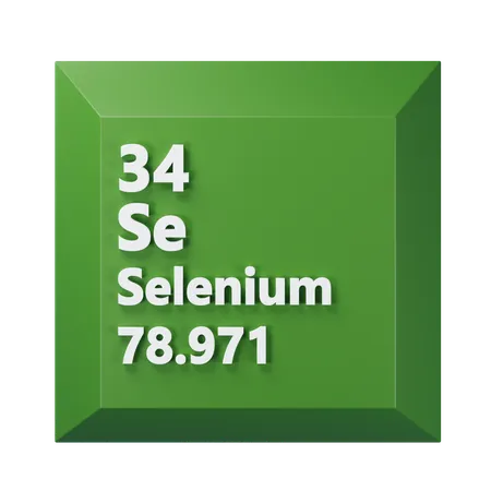 Selênio  3D Icon