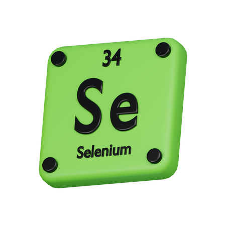Selenium  3D Icon