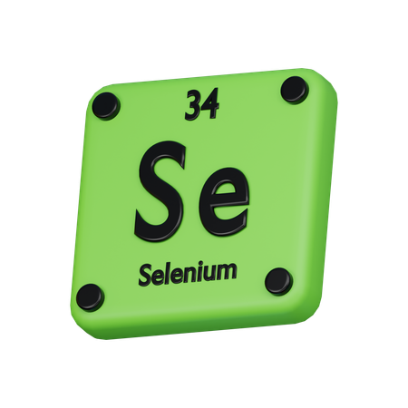 Selenium  3D Icon