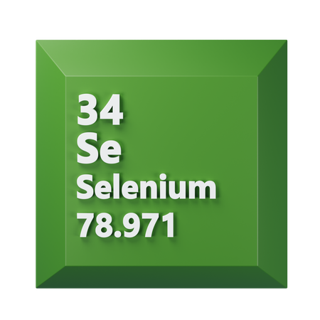 Selenium  3D Icon