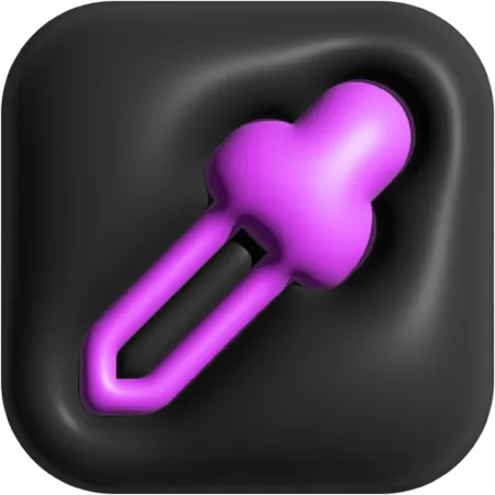 Seletor de cores  3D Icon