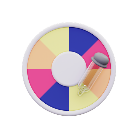 Seletor de cores  3D Icon