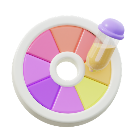 Seletor de cores  3D Icon