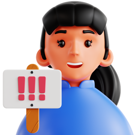 自己主張  3D Icon
