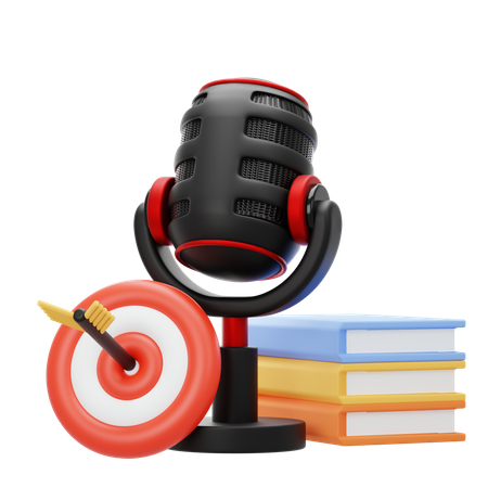 Self Development Podcast  3D Icon