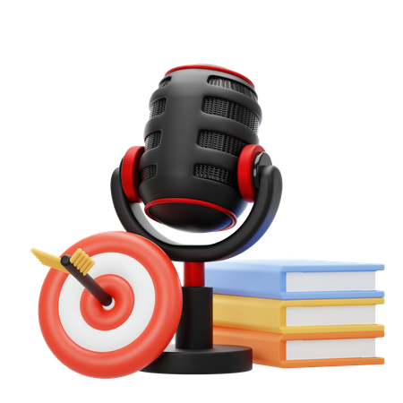 Self Development Podcast  3D Icon