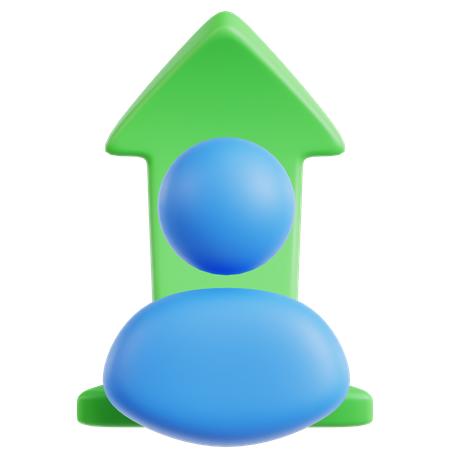 Self Grow  3D Icon