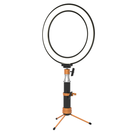 Selfie Light Ring  3D Icon