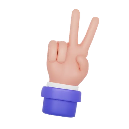 Gesto de mano de signo selfie  3D Icon