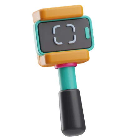 Selfie Stick  3D Icon