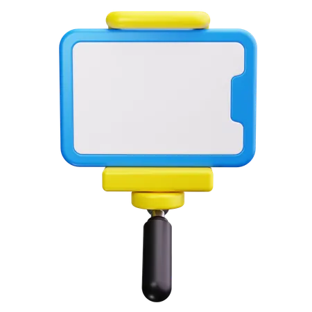 Selfie-Stick  3D Icon