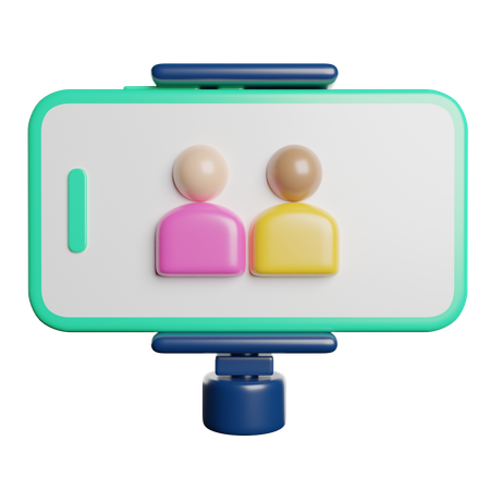 Selfie Stick  3D Icon