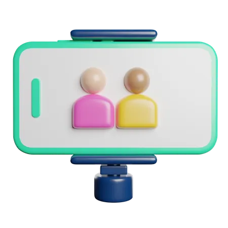Selfie Stick  3D Icon