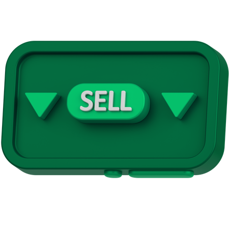 Sell  3D Icon