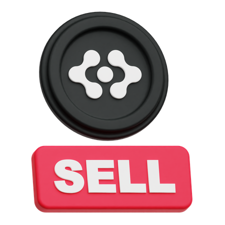 Sell Artificial Super Intelligence Alliance Token  3D Icon