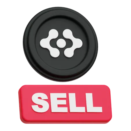 Sell Artificial Super Intelligence Alliance Token  3D Icon